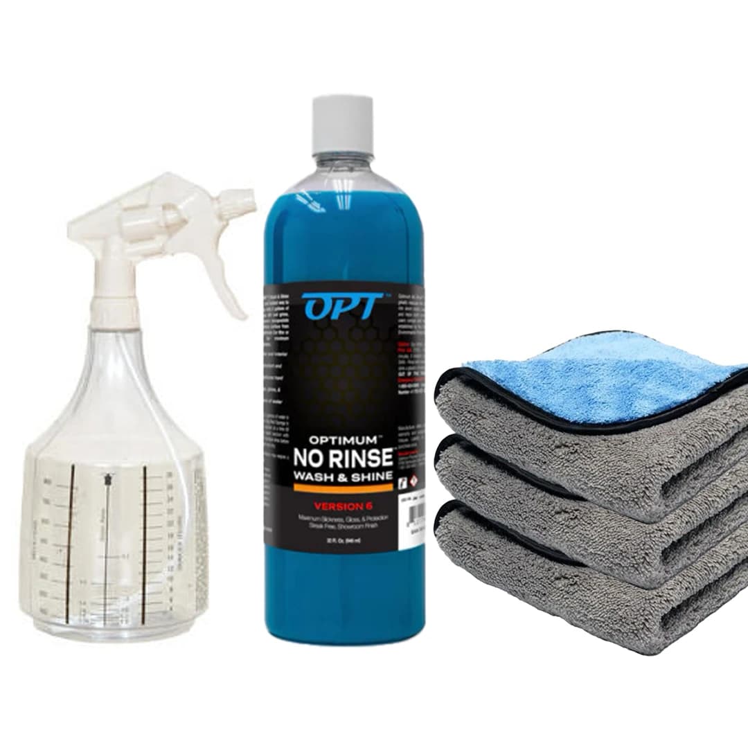 Optimum No Rinse ONR Essentials Wash Kit