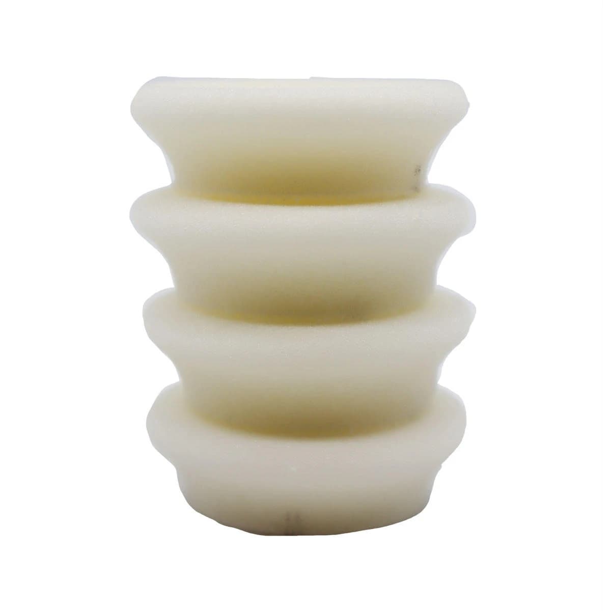 RUPES DA White Ultrafine Foam Pad - 2.75 Inch - 4-Pack